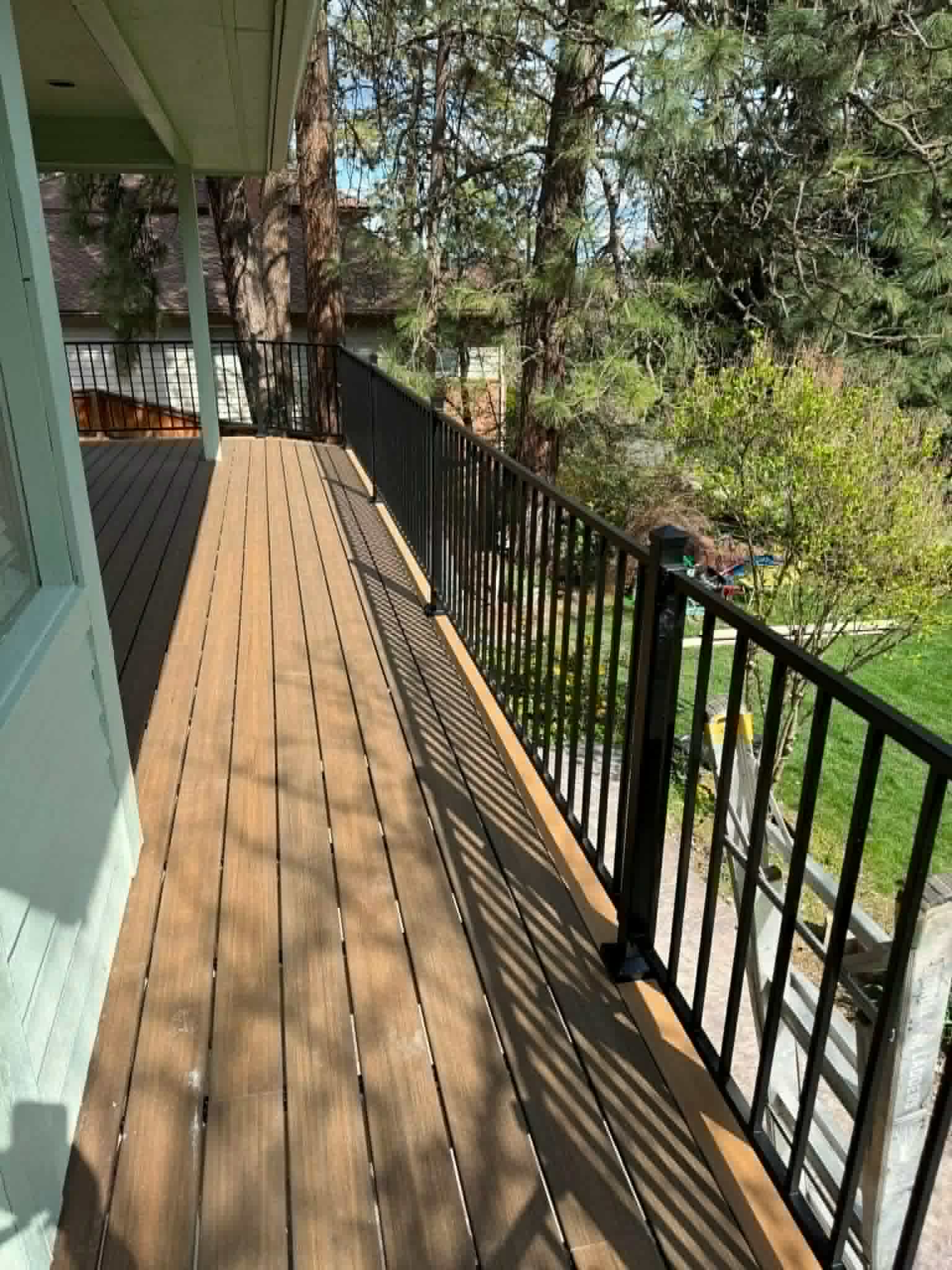 Spokane Valley composite deck build